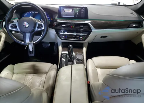 2020 BMW 540 I из США, поврежденный, VIN WBAJS1C05LWW64695